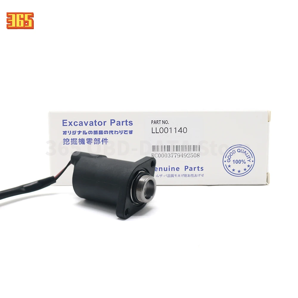 

Ll001140 Электромагнитный клапан гидравлического насоса экскаватора Поворотный соленоид для Sh200 Sh210