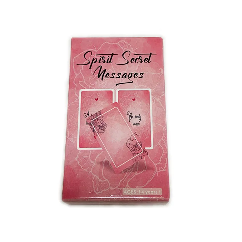 68Pcs Spirit Secret Messages Cards Deck English Version TWIN FLAME LOVE Oracle Deck Cards Game for Couples