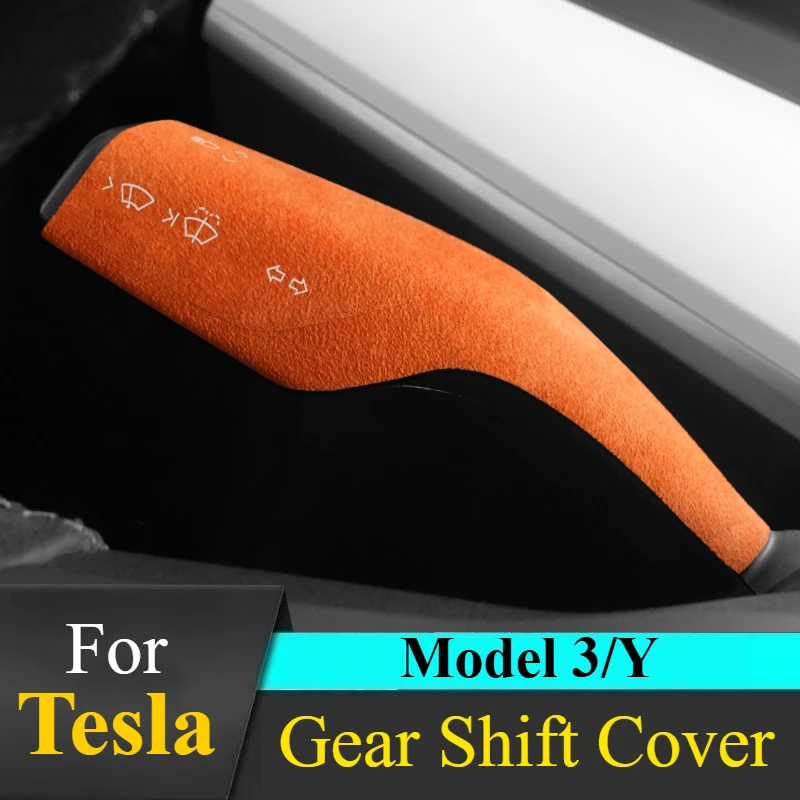 

For Tesla Model 3/Y 2019-2023: Gear Shift Cover - 3M Adhesive, Anti-Scratch & No Tools Interior Trim Components