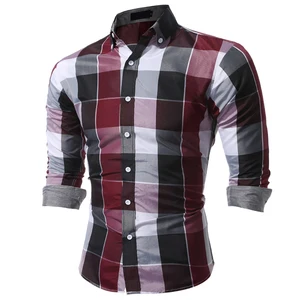 8 Main Sales Men's Checkered Shirt - №6