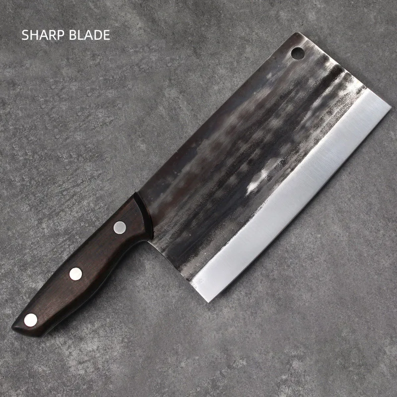 

Professional Kitchen Knife High Carbon Forged Meat Chopping Cleaver Fish Vegetable Slicing Butcher Knife Japanese Chef Knife