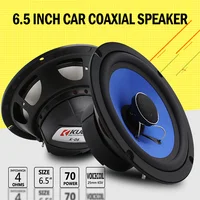 Altavoces Coaxiales HIFI de 6,5 pulgadas para puerta de coche, Audio para coche, música, estéreo, altavoz de frecuencia de rango completo, altavoces de Audio universales para coche
