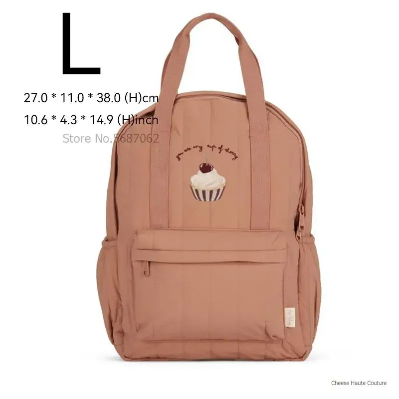 KS Babyrugzak 2024, nieuwe kinderschooltas, kleuterschooltassen, merk reizende moeder, kersen, citroen, kinderjongens, meisjesopslag