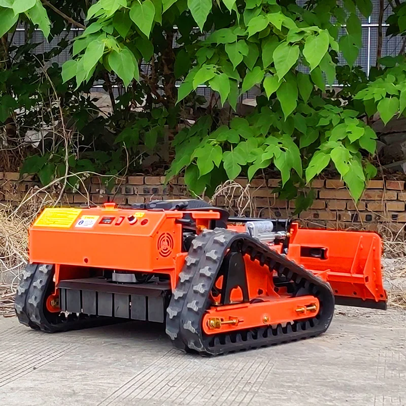 Professional intelligent lawn mowing robot, all-terrain applicable for orchard and farm weed removal machine