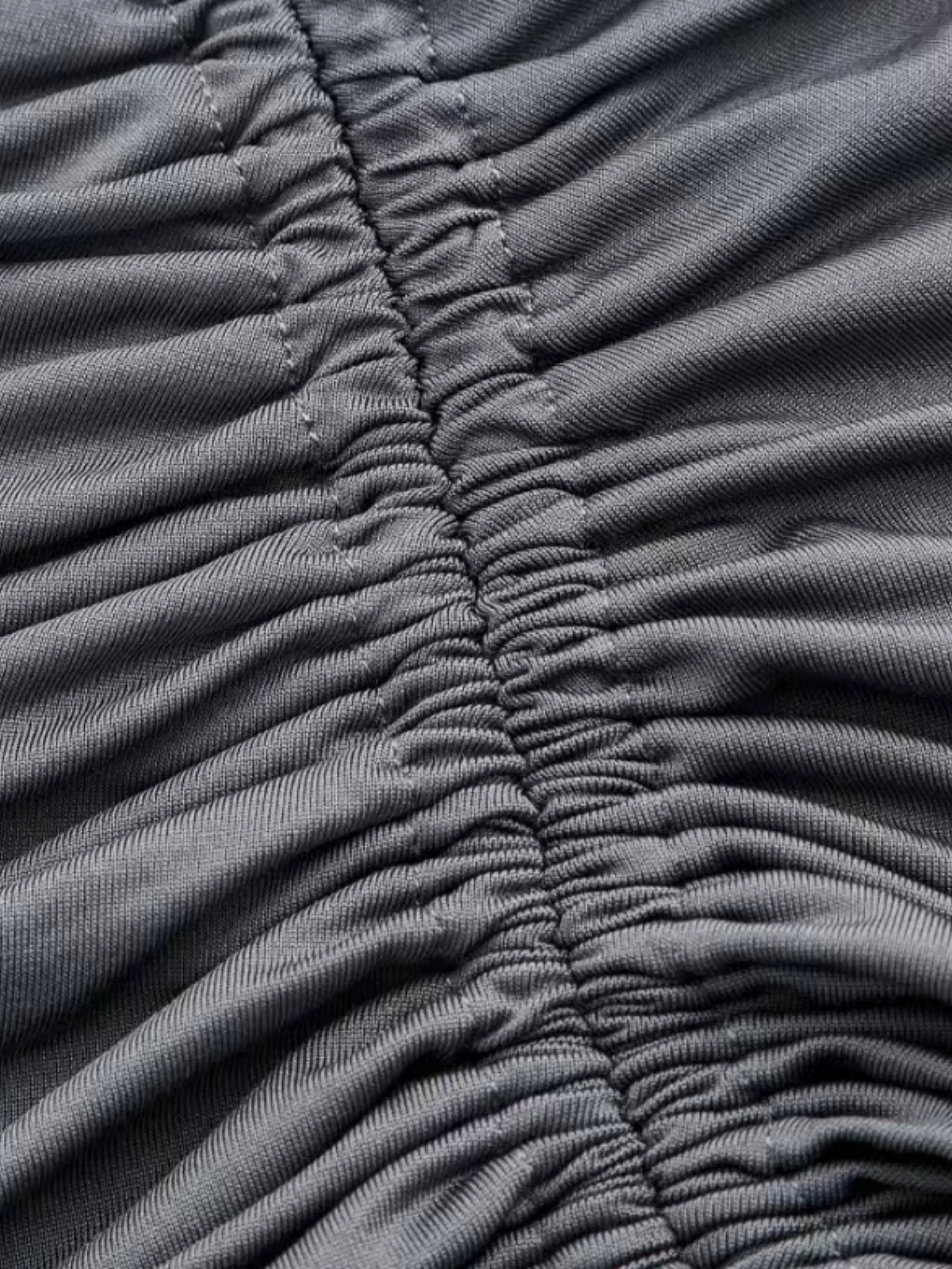 여성 패션과 트렌드를 위한 새로운 단색 여성 스커트 세트