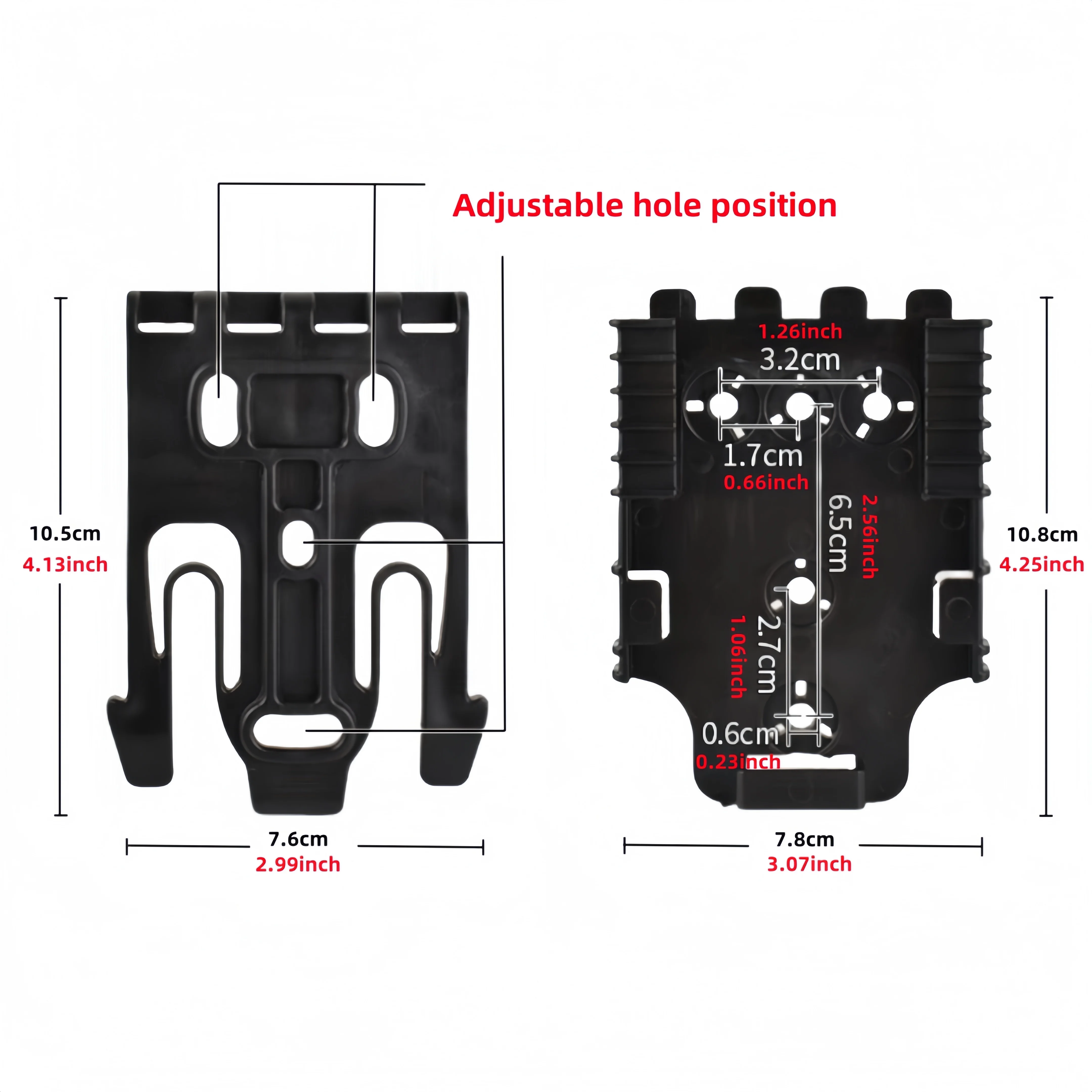 タクティカル QLS クイック ロック システム キット、QLS 19/22 用モジュール式ドロップ レッグ ホルスター プラットフォーム、狩猟エアソフトトレーニングギア