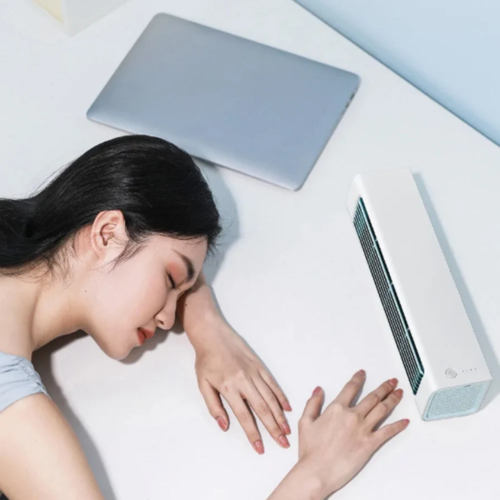 مروحة بدون أوراق تعمل بالتحكم عن بعد، مروحة تبريد صامتة، 3 أوضاع، مروحة تبريد هواء خالية من الشفرة لغرفة النوم وغرفة المعيشة والحمام