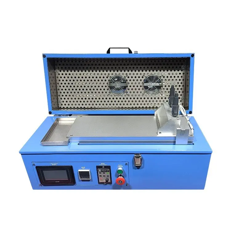 Lab Mini Tablet type Lithium electronic electrode coating machine Automatic Coating Film Coater with heating function