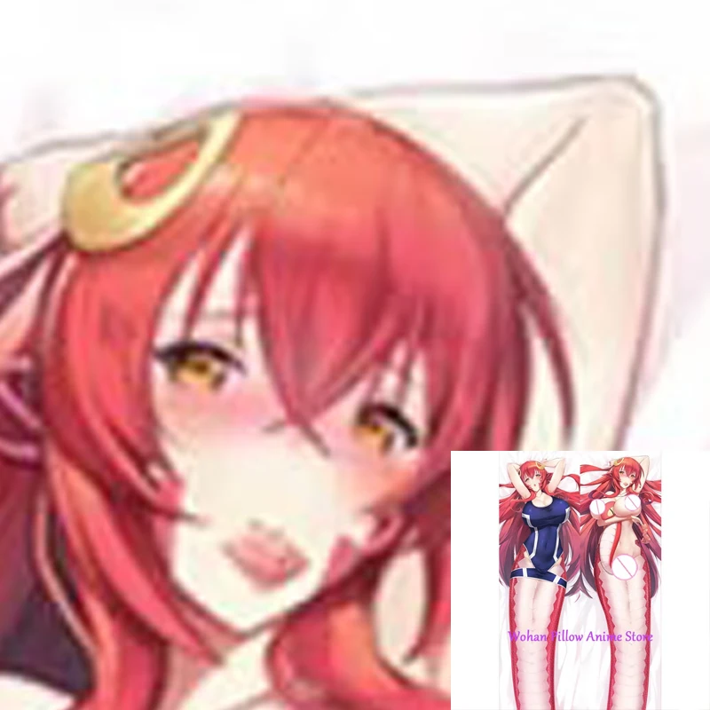 

Dakimakura Anime Pillow Cover Miia Double Sided Print Life-size Christmas Decoration