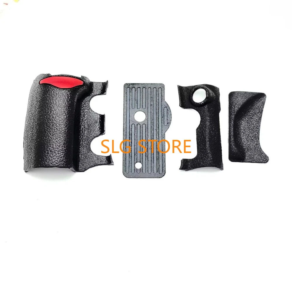 ยางหุ้มมือจับด้านหลังด้านข้างด้านล่างสำหรับกล้อง Nikon D200 และหนังหุ้มมือจับด้านข้างสำหรับกล้อง Fuji S5 อะไหล่ซ่อม