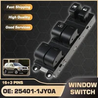 Botón de interruptor de Control de ventana de coche de energía eléctrica para Nissan Pathfinder R50 MK2 Nissan Terrano Infiniti QX4 2003-2004 25401-1JY0A