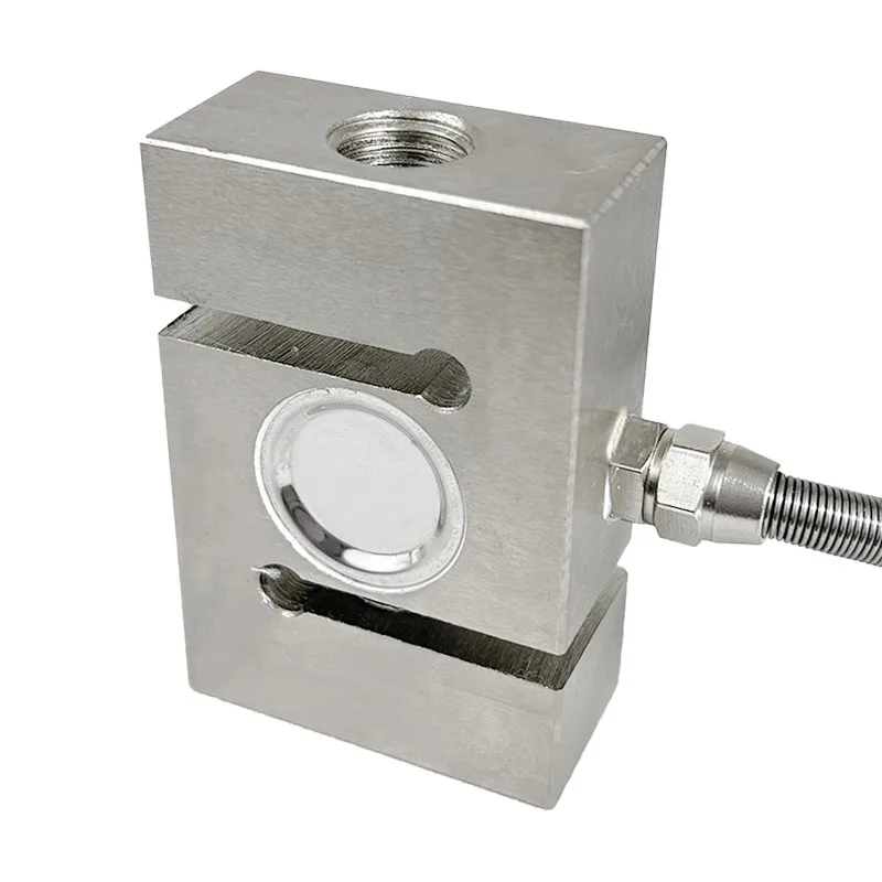 S-Type 100kg-2T مستشعر قوة خلية تحميل ضغط التوتر ثنائي الاتجاه للآلات الصناعية أنظمة صغيرة الحجم
