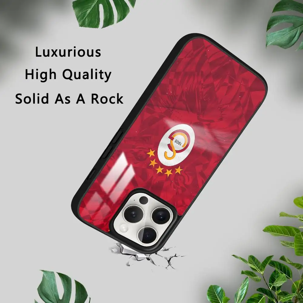 حافظة هاتف رائعة G-Galatasaray-Club لهاتف آيفون 16 15 14 13 12 11 Pro Xs Max Mini Plus Celulares Hard Funda