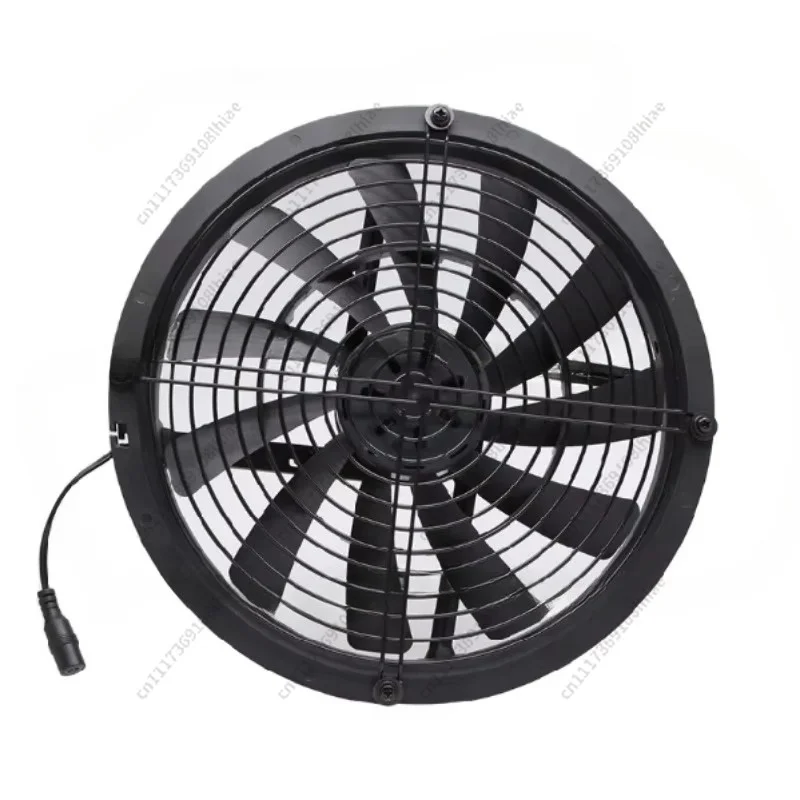 25cm 12V RV Cooling Fan 25030 - Large Air Volume Ventilation Exhaust Fan for Self-Driving Tour