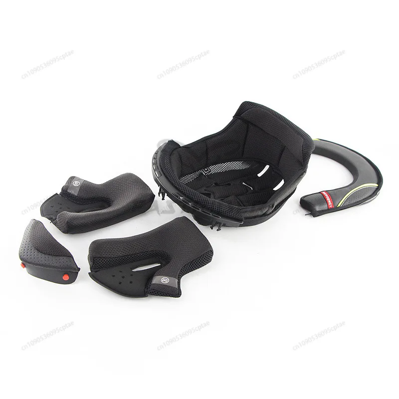 Motorcycle Helmet Lining Removable and Washable Inner Pad For Soman x8 SM965 Sm955-s TAIKO Full Face Motorcycle Helmets Riding 4