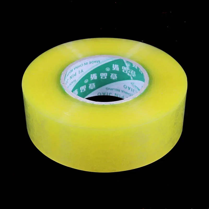 The Transparent Tape Is 4.2cm Wide and 3.0cm Thick.  Used for Packing and Sealing Adhesive Tape. Super Sticky Large Roll Tape