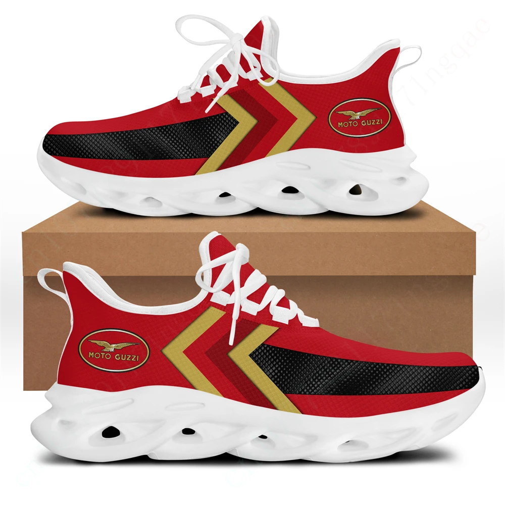 Moto Guzzi Sports Shoes For Men Lightweight Men's Sneakers Unisex Tennis Big Size Comfortable Male Sneakers Casual Running Shoes