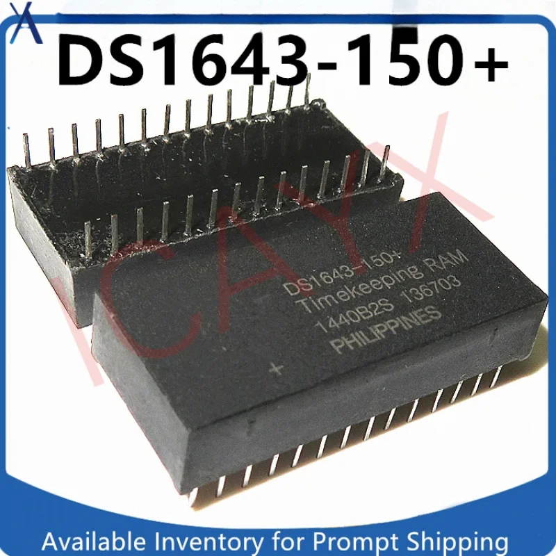 1PCS New DS1643-150+ DIP DS1643 1643-150 Original Clock Chip