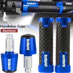 Manopole dell'estremità della maniglia del manubrio del motociclo per SUZUKI BURGMAN AN 650 400 650 125 200 AN125 AN250 AN400 AN650 1998-2024 2021 2022 2023