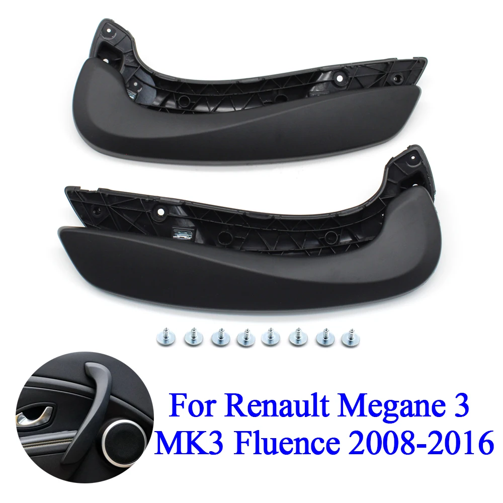 

LHD RHD Car Front Left Right Interior Door Handle Grip For Renault Megane 3 MK3 Fluence 2008-2016 809540001R 809600007R