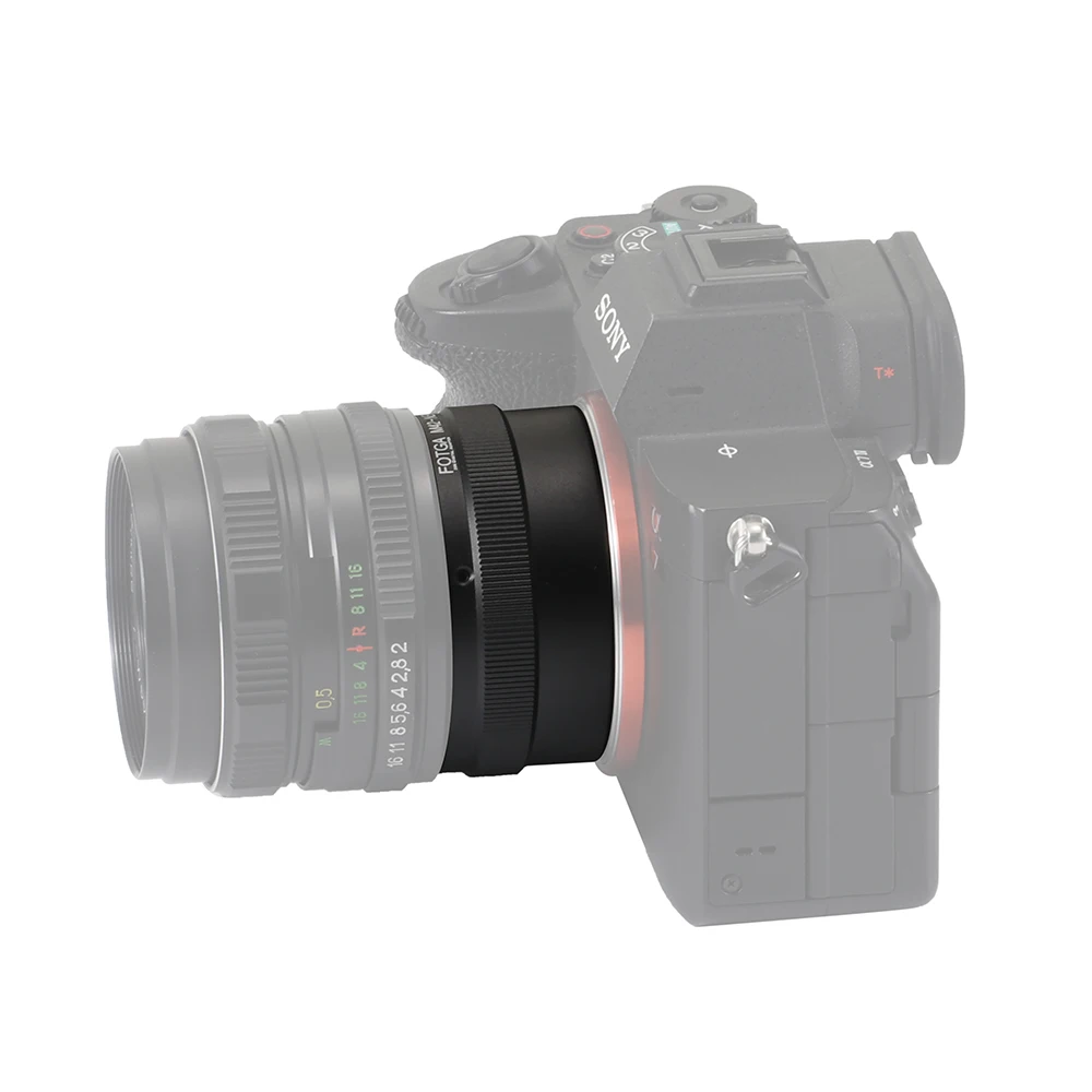 FOTGA อะแดปเตอร์แหวน/ไม่มี Baffle สําหรับ M42 42 มม.สกรูเลนส์สําหรับ Sony E-Mount A7CR A6700 A7CII A9III a7RIV อะแดปเตอร์กล้อง