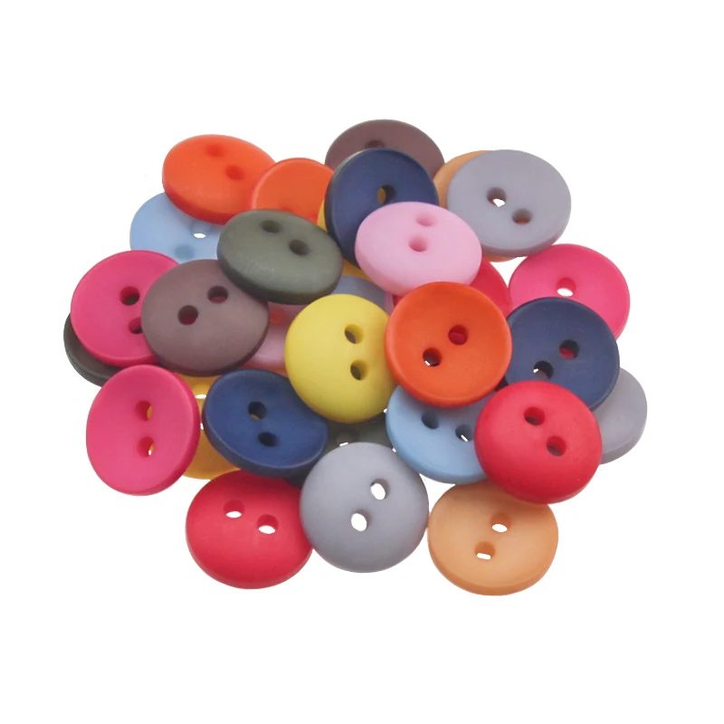 30Pcs/Pack Button Round Resin Button Suitable For Versatile Accessory Of Clothing Shoes DIY Crafts Decorative Painting Button