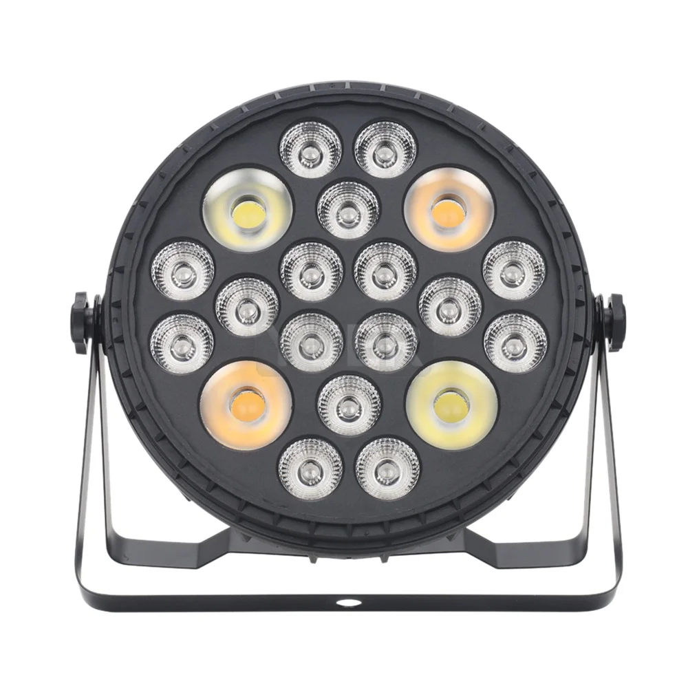 2X50W CW+2X50W WW 16X8W RGBUV  Led Par Lighting 4in1 DMX512 Remote control DJ Disco Wash Effect Professional Stage Light