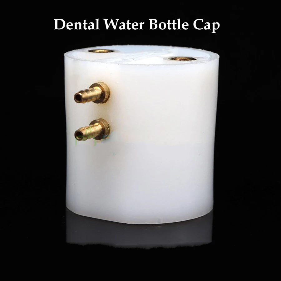 10PCS Dental Water Bottle Cover Dental Chair Unit White Plastic Transparent Bottle Cap Dental Product Equipment SL1312