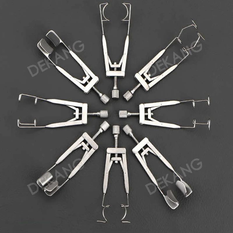 Adjustable Eyelid Opener For Creating An Incision For Double Eyelid Surgery. Titanium Alloy Screws For Opening The Incision And