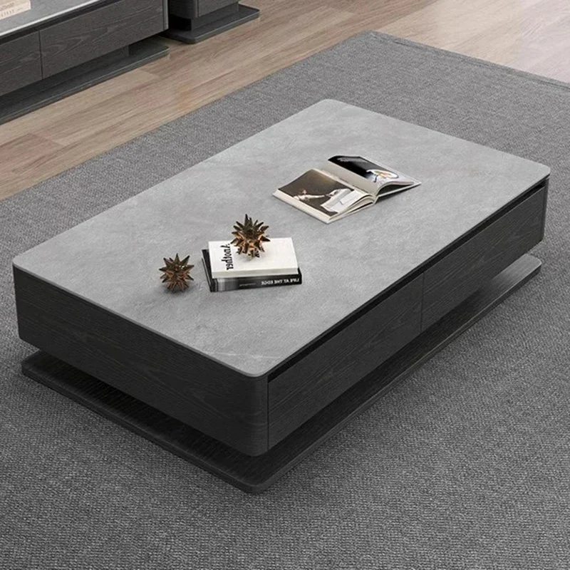 

Передвижной письменный журнальный столик, роскошный современный деревянный столик для гостиной, дизайнерский скандинавский ужин, вспомогательная постмодернистская мебель Mesa