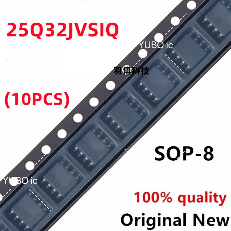 

(10piece)100% New W25Q32JVSSIQ W25Q32JVSIQ 25Q32JVSIQ sop-8 Chipset