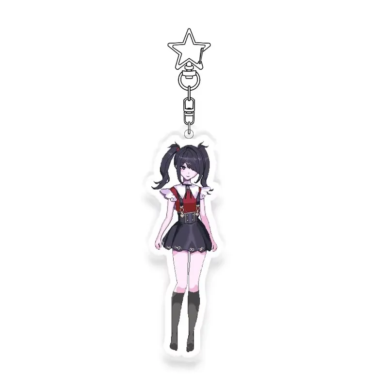 Needy Girl Overdose Acrylic Keychain Decorate Accessories Exquisite Student Anime Cartoon Bag Birthday Gift
