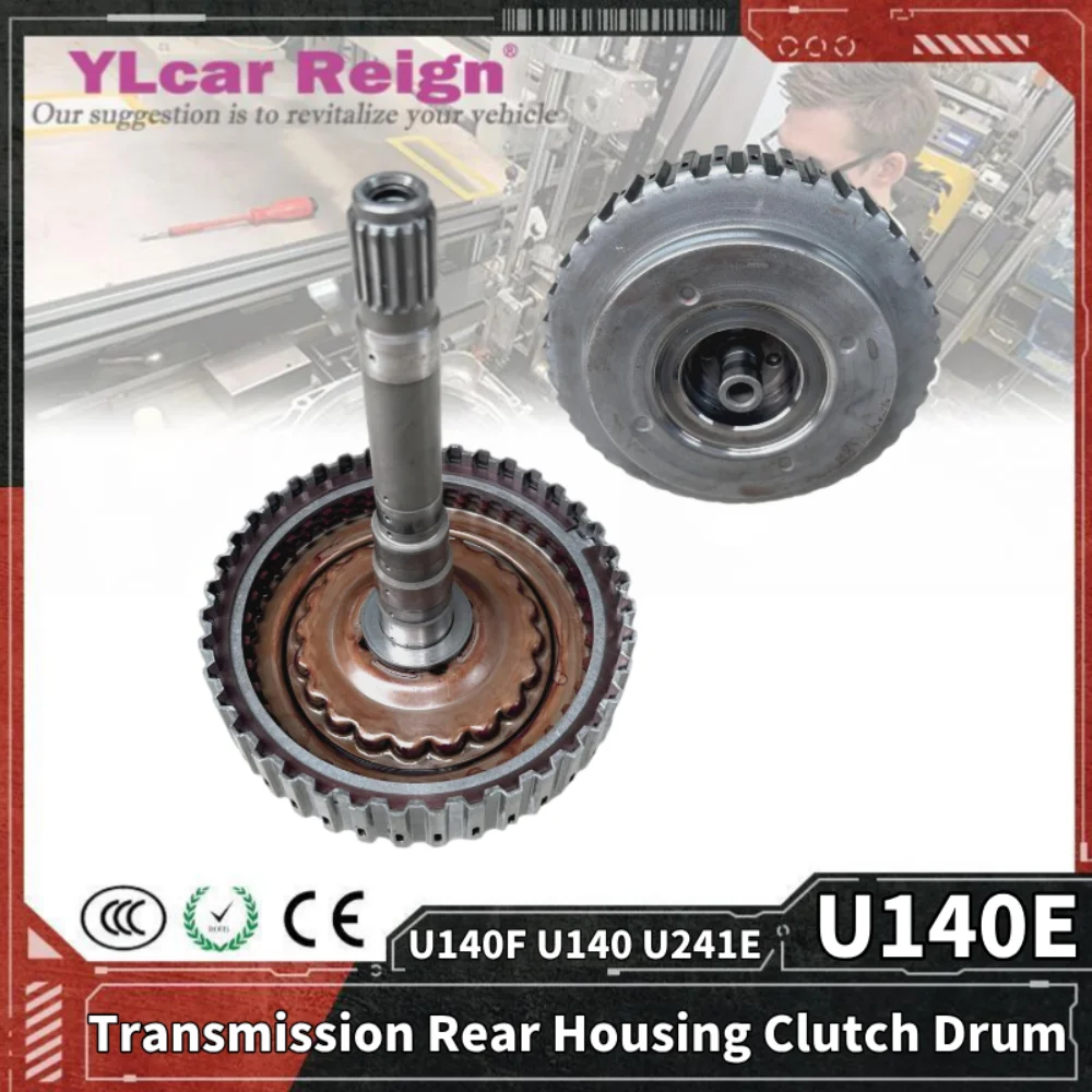 

U140E U140F U140 U241E 4-Speed Automatic Transmission Gearbox Rear Housing 3 Gear Direct Clutch Drum Kit for Lexus TOYOTA Car