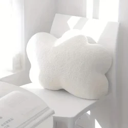 1pc，Soft Cute Cloud Pillow，Plush Cloud Cute Creative Throw Pillow， for Bed, Sofa and Chair  Home Decor，Festival gifts ﻿.