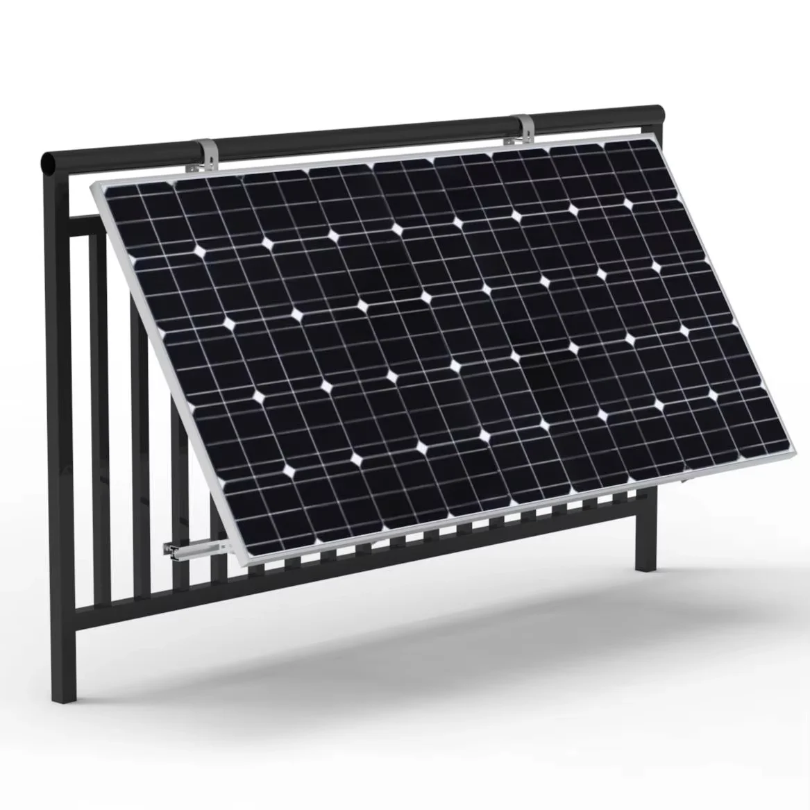 Balcony Solar Power Mounting System Flexible Solar Panel Adjustable Balcony Solar Hook Mounting Bracket Home PV Mount