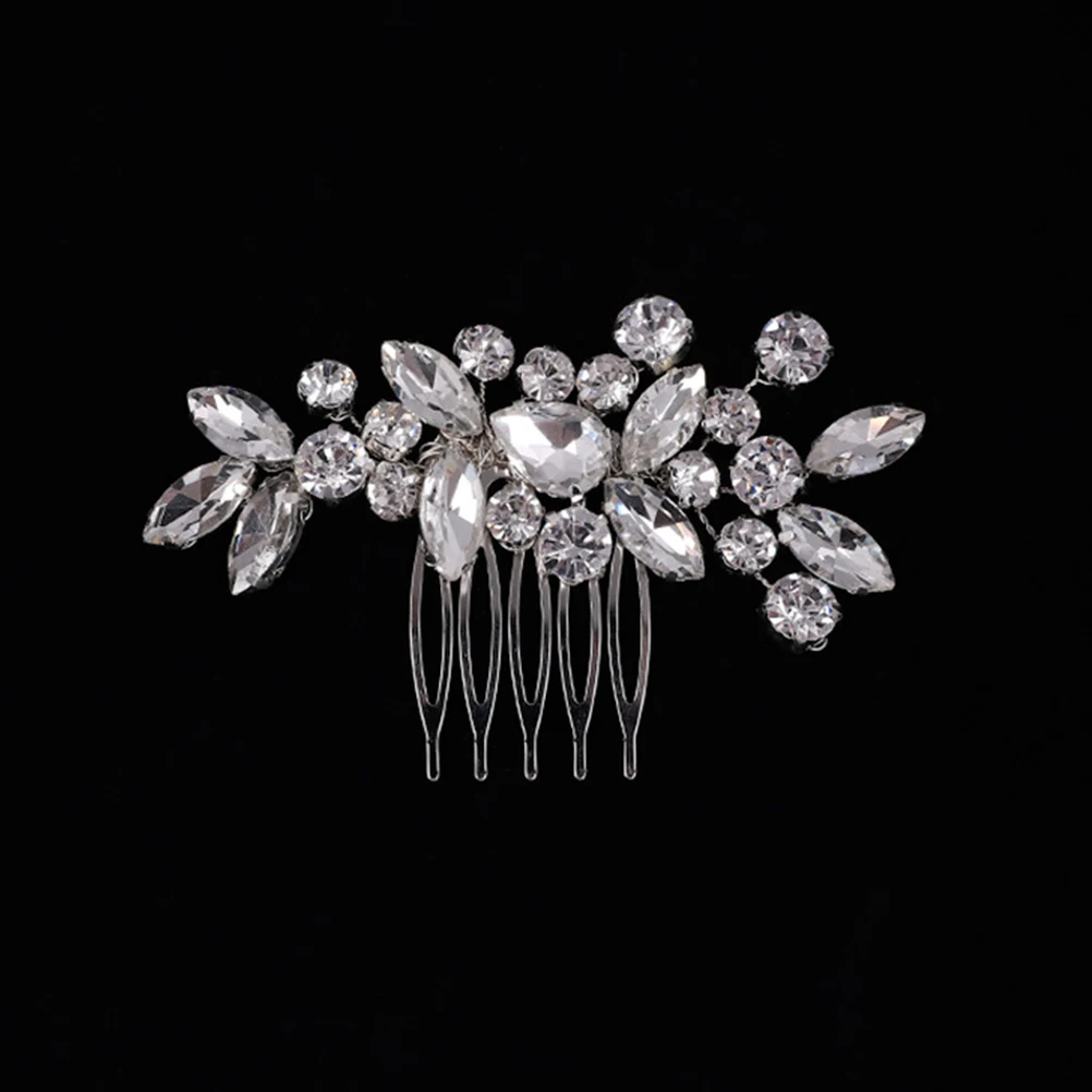 

Bridal Comb Elegant Design Wedding Accessories Creative Fashion Flower Bridal Hair Piece Crystal Hair Accessories