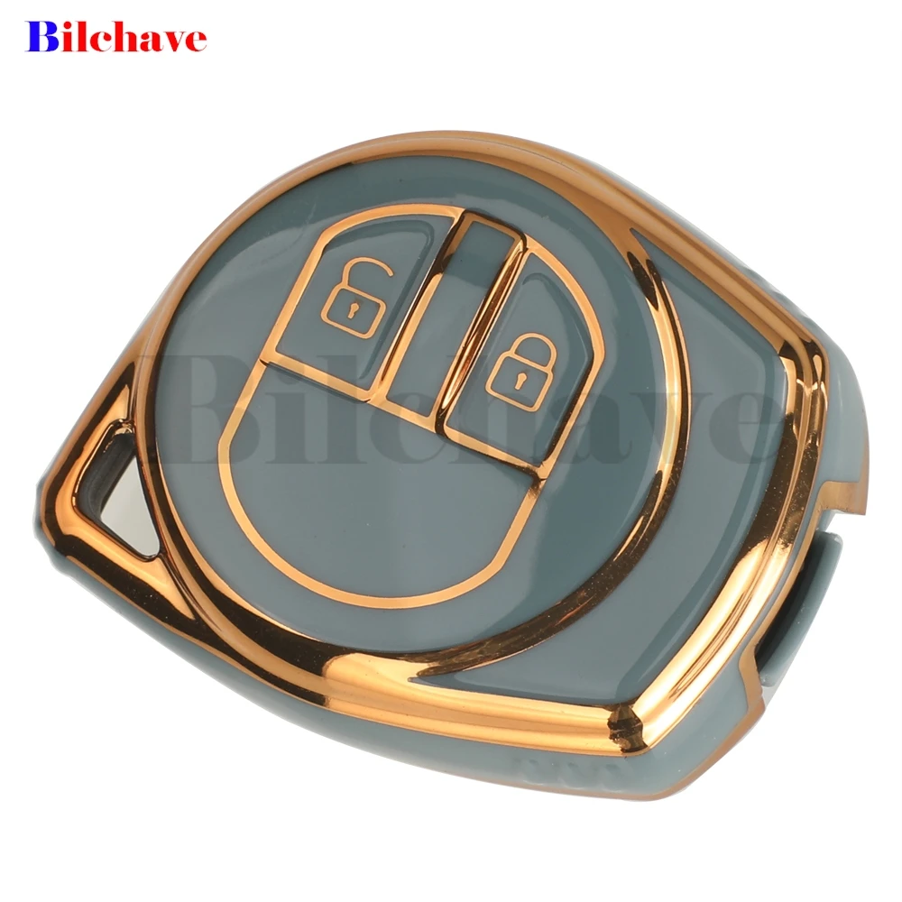 

Jingyuqin 2 кнопки новый чехол для дистанционного ключа из ТПУ для Suzuki SX4 Swift Liana Vitara Jimny Alto Ignis аксессуары