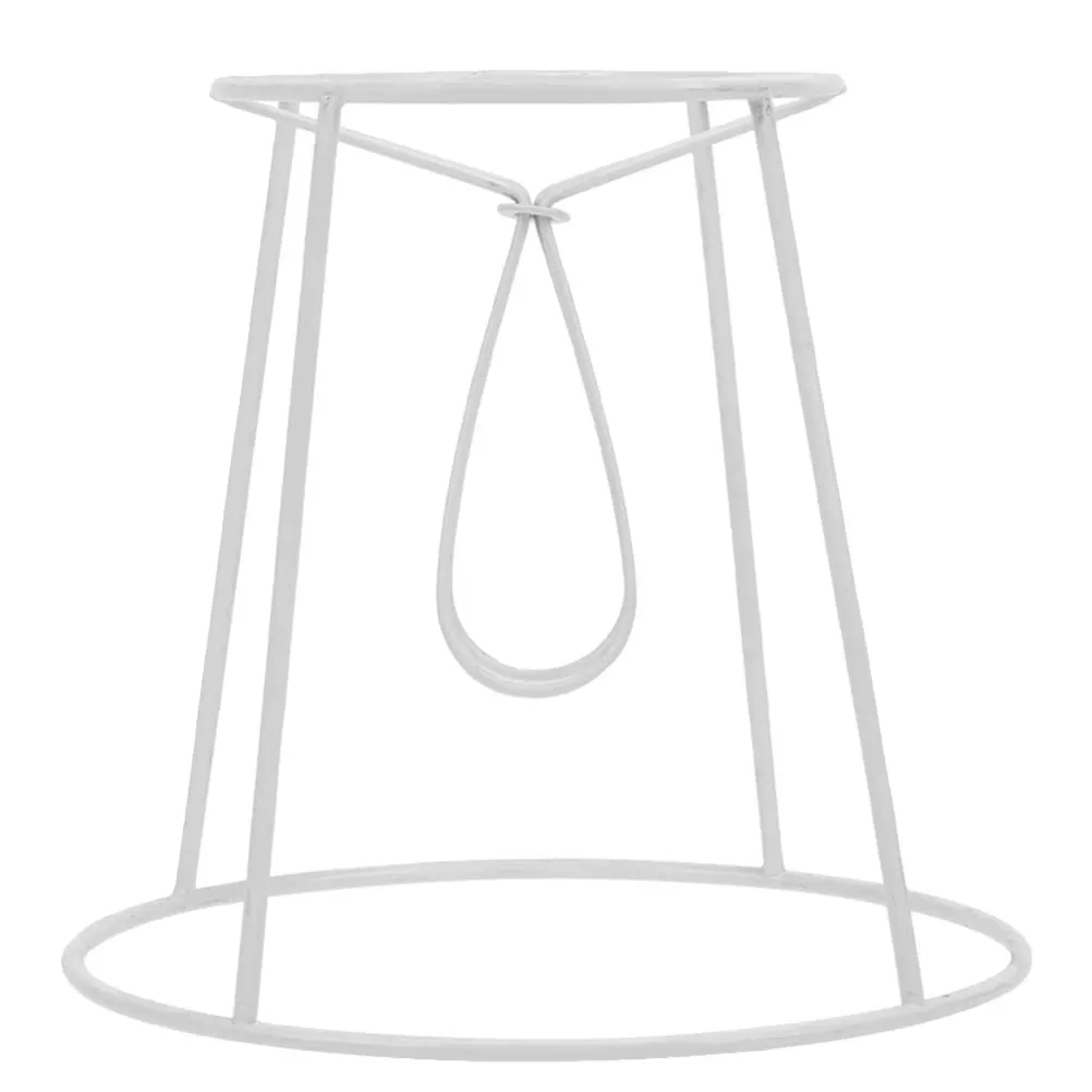 

E14 Lamp Shade Frame DIY Hardware Conical Wire Metal Ring Support Small Table Lamp Holder Lampshade Frame for Home Decor