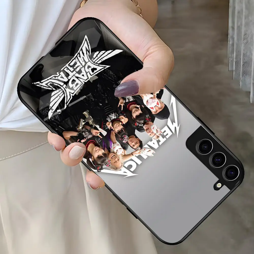 Band B-BABYMETAL Handyhülle für Samsung A57 A37 A33 5G A54 A36 A35 A56 A52 A17 stoßfeste Glasabdeckung