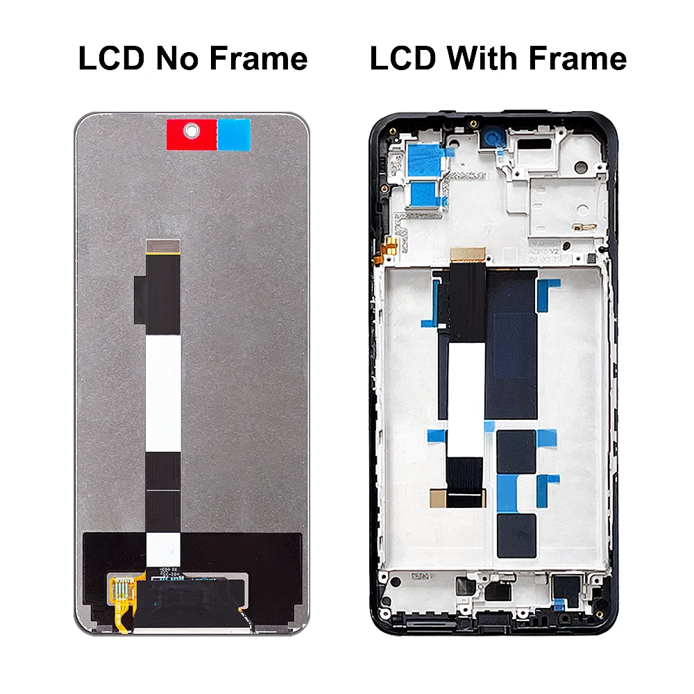 M2101K6G LCD For Xiaomi Redmi Note 10 Pro 5G Display Touch Screen Digitizer Replacement For POCO X3 GT 21061110AG LCD With Frame