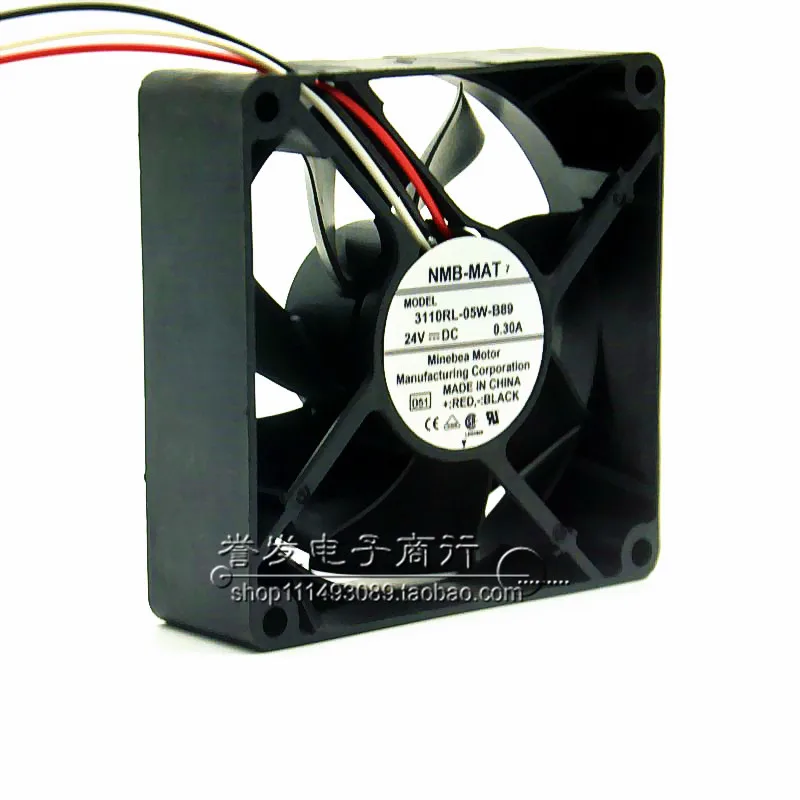 NIEUWE ORIGINELE 3110RL-05W-B89 24 V 0.30A 8025 80x80x25mm KOELVENTILATOR RADIATOR