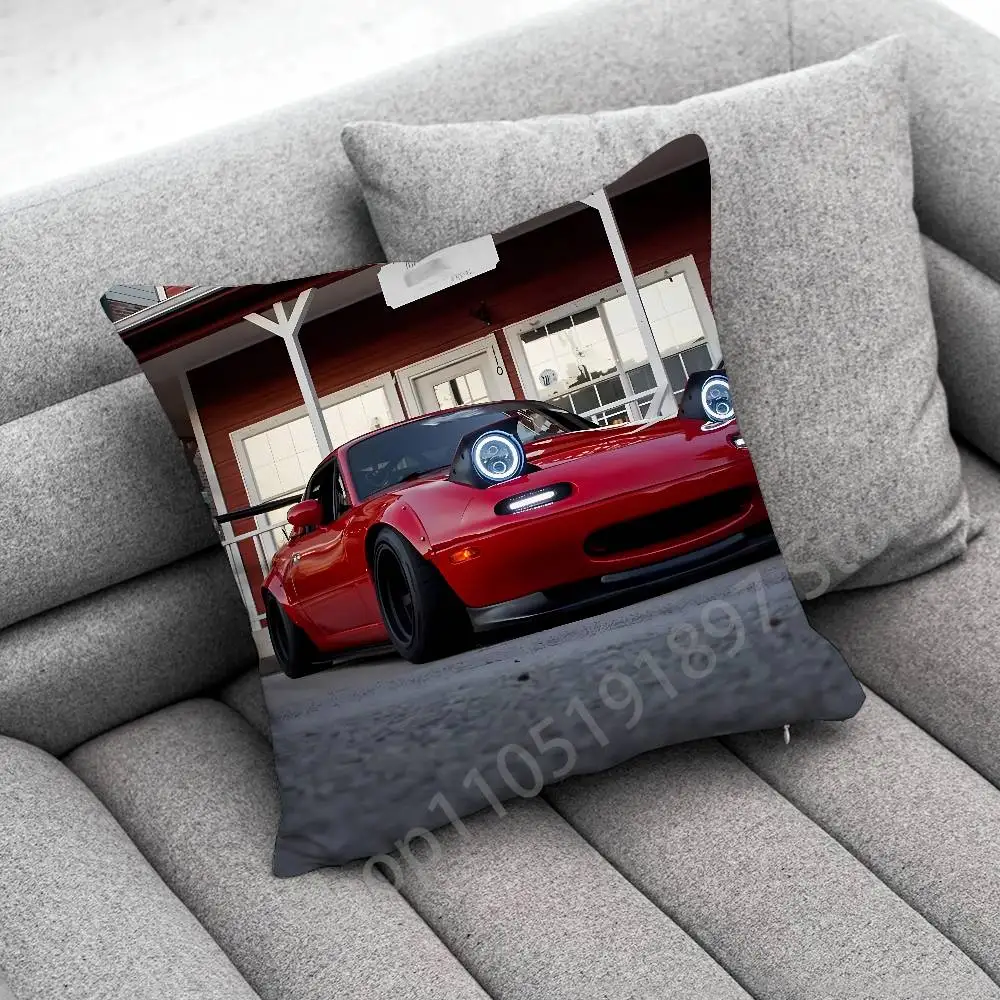 M-Mazda M-MX5 автомобильная наволочка для 45x45 см 40x40 см 55x55 см 50x50 см 30x30 см квадратная автомобильная наволочка в виде ракушки