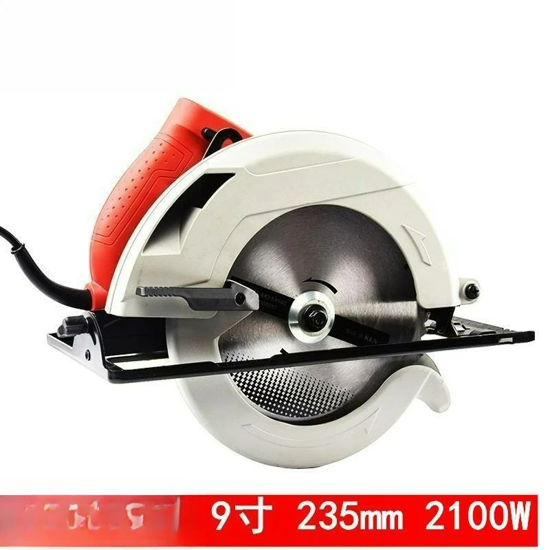 Customizable electric circular saw 9 inch 235mm woodworking hand cutting