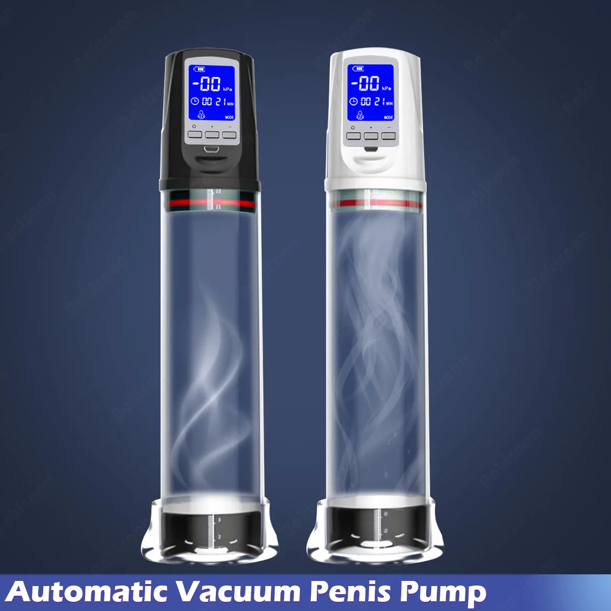 Pênis elétrico ampliar bomba de vácuo 4 intensidades de sucção automático de alta vácuo pênis estender bomba dispositivo de pressão de ar