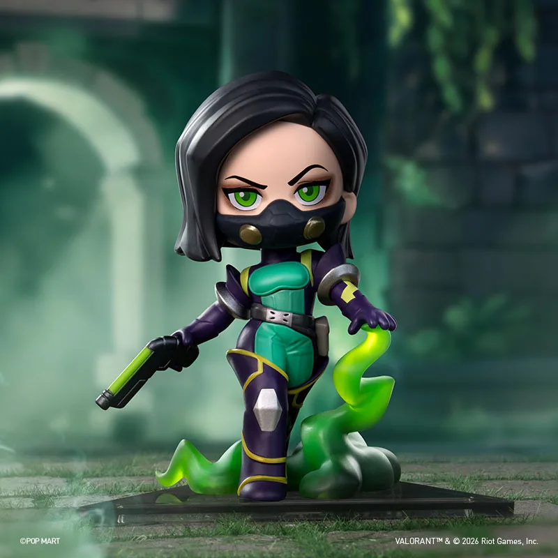POP MART Valorant Agents Series Blind Box Full Set 12pcs Game Character Collectible Figurine Desktop Ornament Art Toy view 5