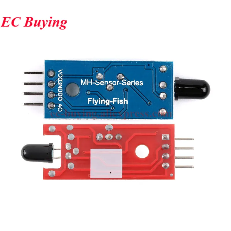 Модуль-датчика-пламени-ИК-инфракрасный-1-20-шт-детектор-источника-огня-инфракрасный-приемник-плата-lm393-регулируемое-напряжение-33v-5v-для-arduino-diy
