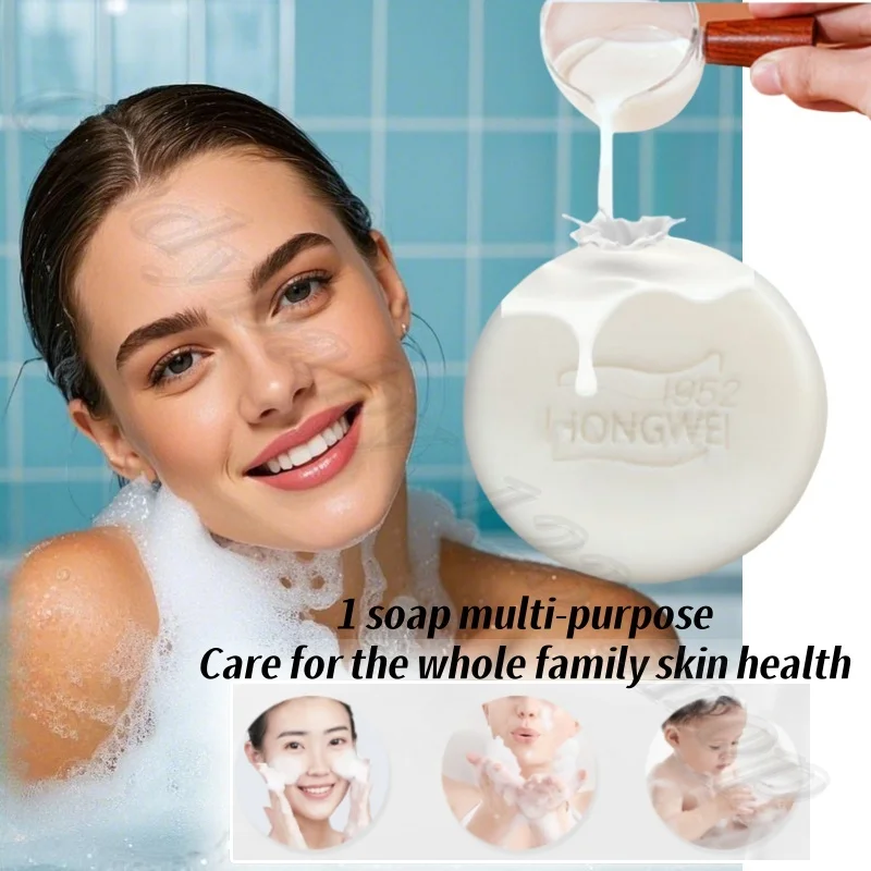 

Hongwei Mat Oil Handmade Flower Soap Face Wash Hand Wash Bath Soap Deep Cleansing Softens Skin After Washing 120g