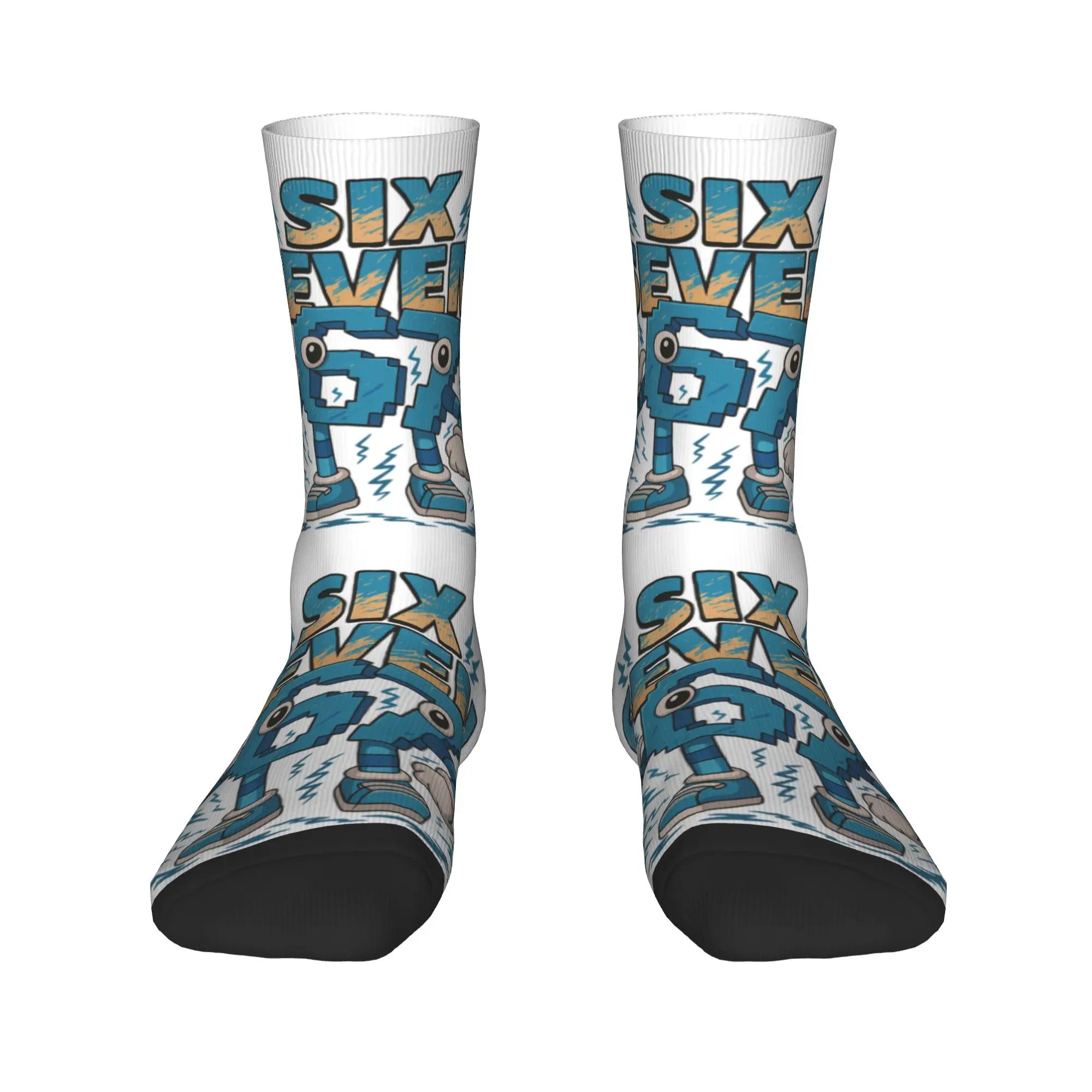 

Fashion Meme 67 Six Seven 6 7 Italian Brainrot Socks Women Men Warm 3D Printed Basketball Sports Socks