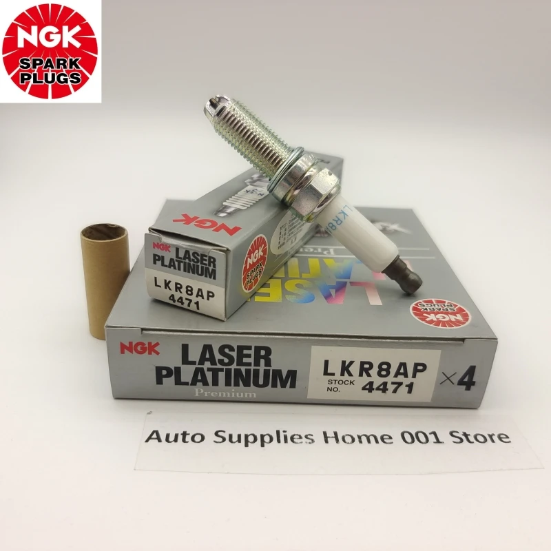 4/6/10PCS Original NGK LKR8AP 4471 Laser Platinum Spark Plugs FOR BMW M3 4.0L M5M6 5.0L 0032273 12120032273 12127835198 7835198