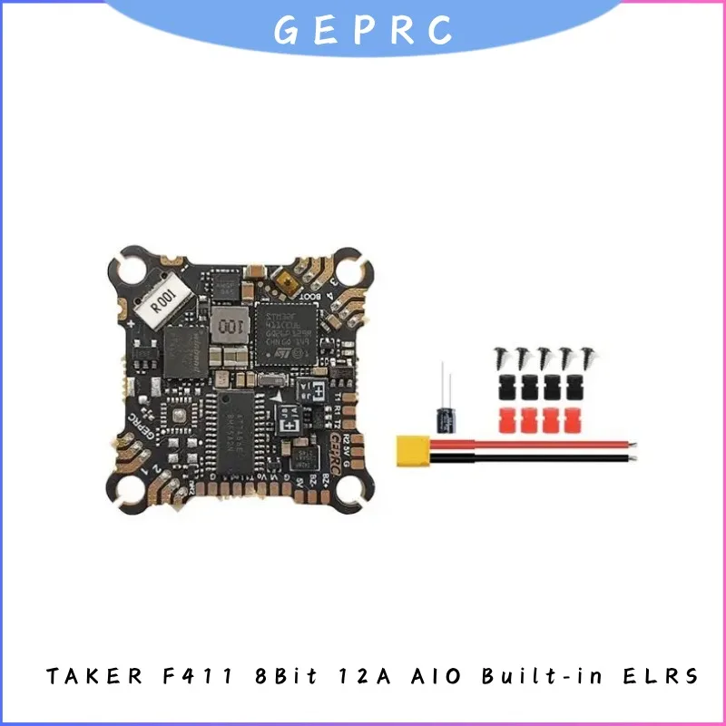 GEPRC TAKER F411 8Bit 12A AIO 42688-P Flight Controller with Gyro Buzzer LED for DIY FPV Quadcopter RC Drone Parts